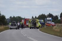 Mand dræbt i ulykke