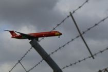 Særligt fly landet i Danmark