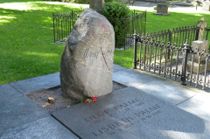 Hærværk mod Olof Palmes grav