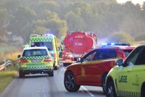 Mand dræbt i voldsom ulykke