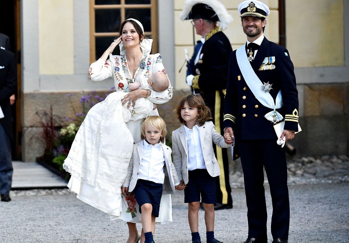 Prinsfamilien ses her ved Julians barnedåb lørdag den 14. august.