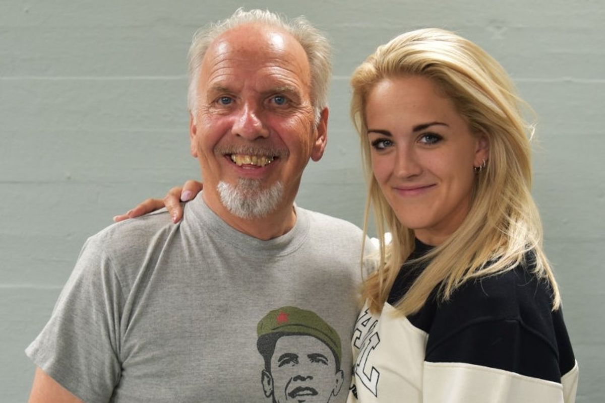 Den erfarne entertainer Jacob Haugaard skal lære de ti konkurrencedanse af Vild med dans-debutanten Camilla Sofie Dalsgaard.