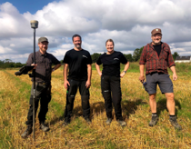 Ole gør vildt guldfund ved Jelling