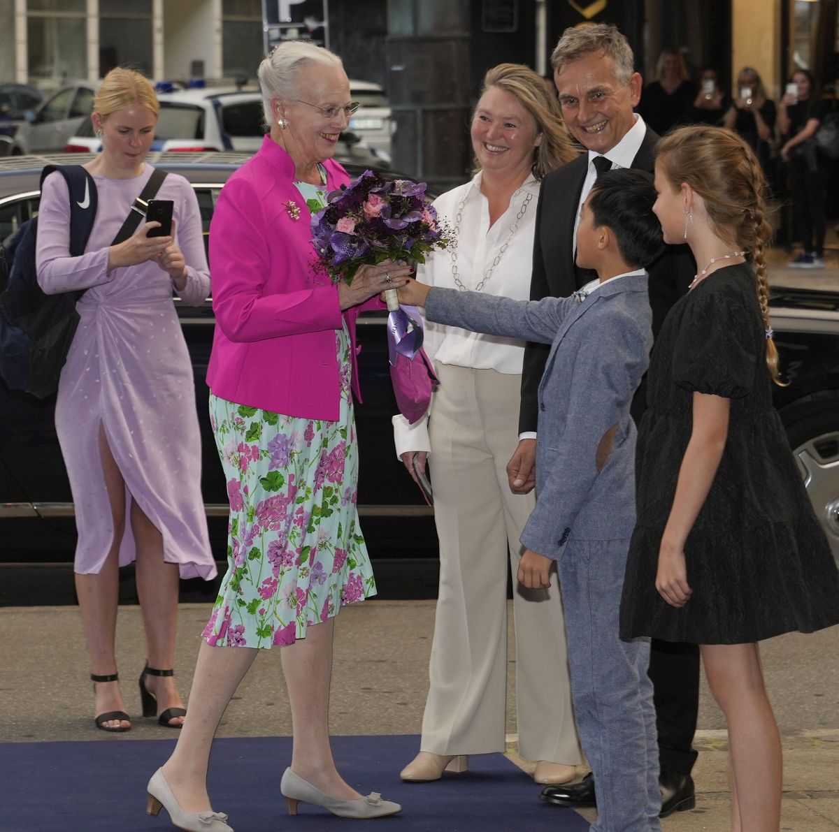 Dronning Margrethe deltager i gallapremiere på filmen Margrete den første i Imperial Bio i København, onsdag den 8. september 2021.