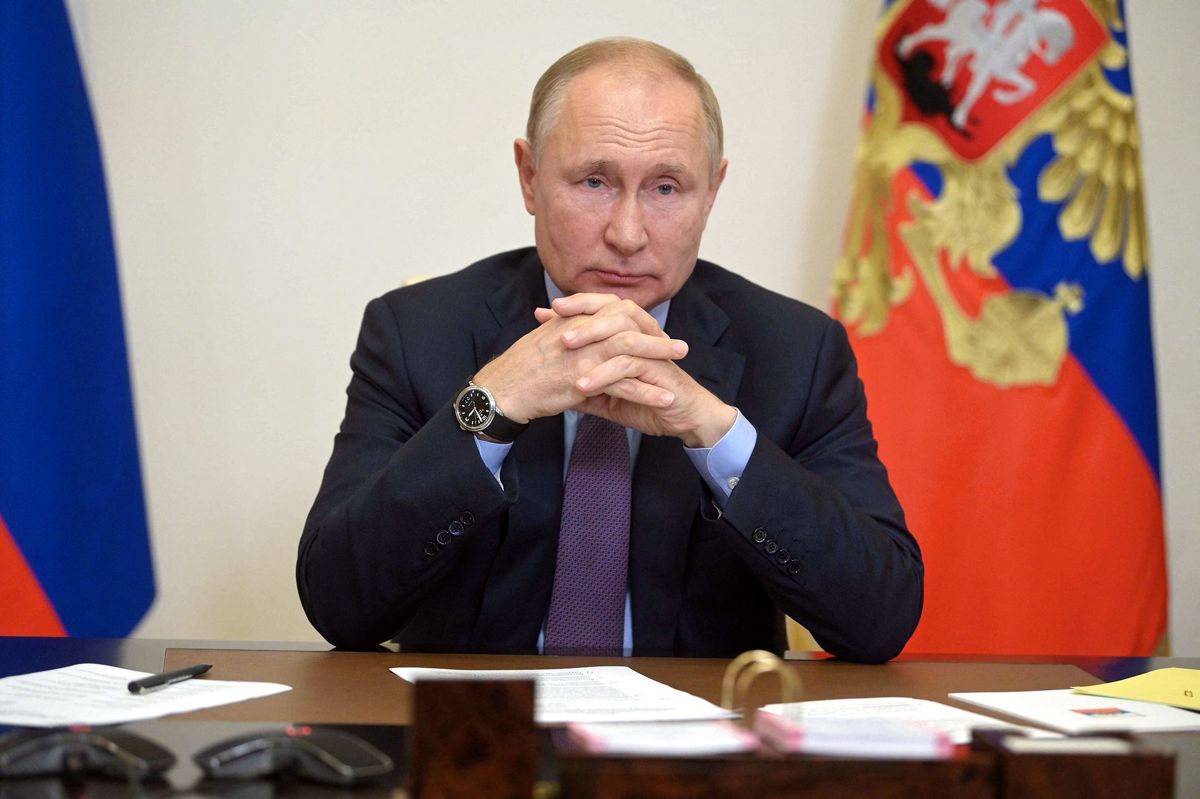 Den russiske præsident har lukket sig inde