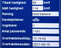 Motorvejshastighed på landevej