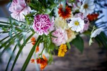 Amok i blomsterbutik