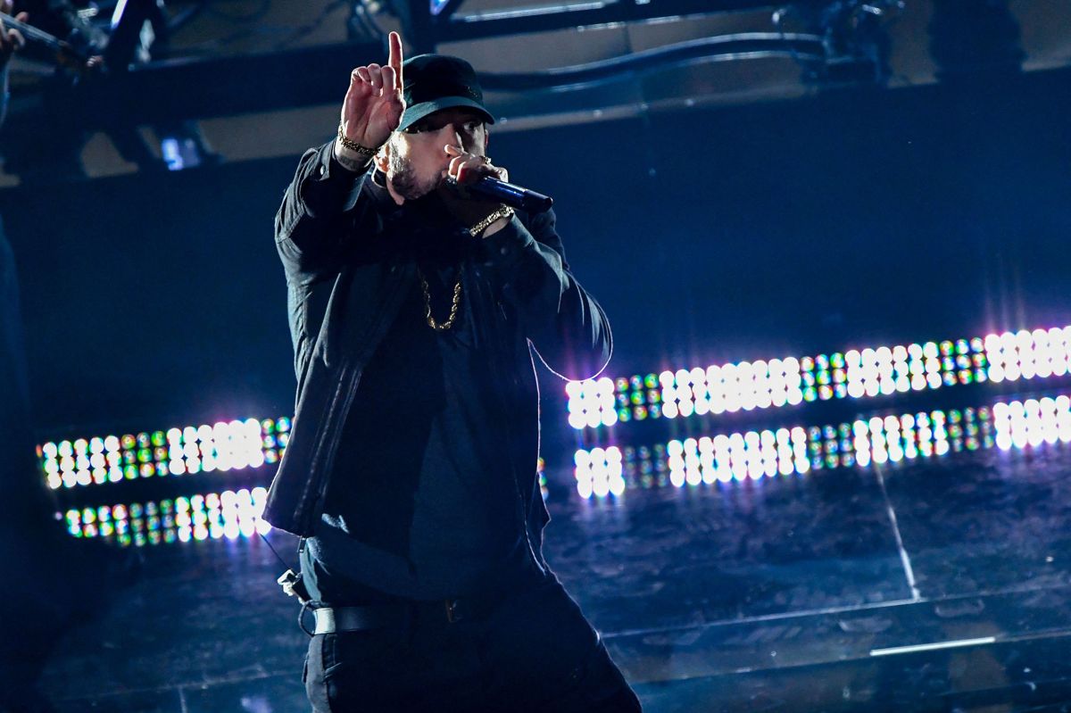 Eminem (foto), Mary J. Blige, Kendrick Lamar, Dr. Dre og Snoop Dogg skal alle optræde ved næste års Super Bowl. (Arkivfoto)