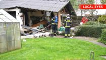 Gaseksplosion i garage