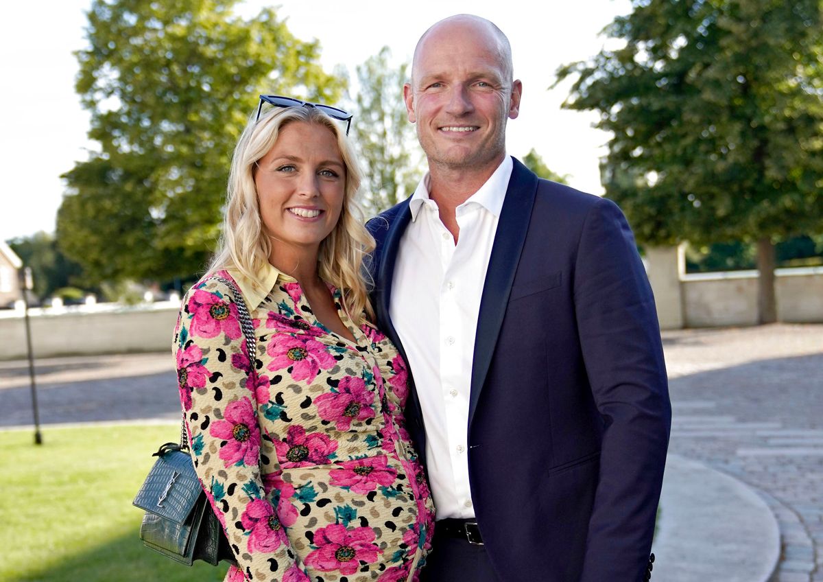 Højgravide Josefine Høgh og Lasse Sjørslev.