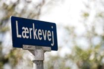 De 10 mest populære gadenavne i Danmark