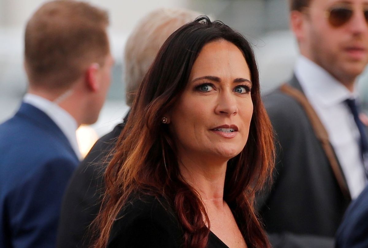 Stephanie Grisham har en fortid som både pressechef for Donald Trump og senere stabschef for Melania Trump.