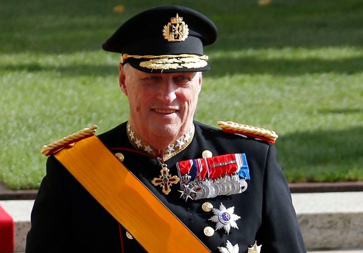 Kong Harald af Norge.