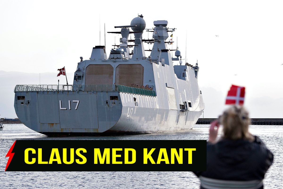 Fregatten Esbern Snare skal nu til Afrika for at dele gummibåde og madpakker ud til de lokale pirater.