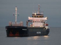 Skib stødt på grund i dansk farvand