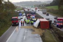 Chauffør død i ulykken