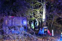 Mand dræbt i bilulykke