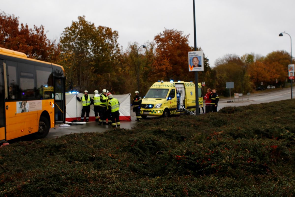 En bilinspektør er sendt til stedet.