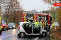 Kvinde kvæstet i ulykke