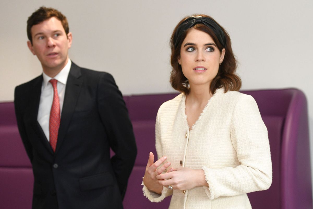 Prinsesse Eugenie og hendes mand Jack Brooksbank.