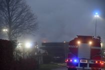 Død i voldsom brand