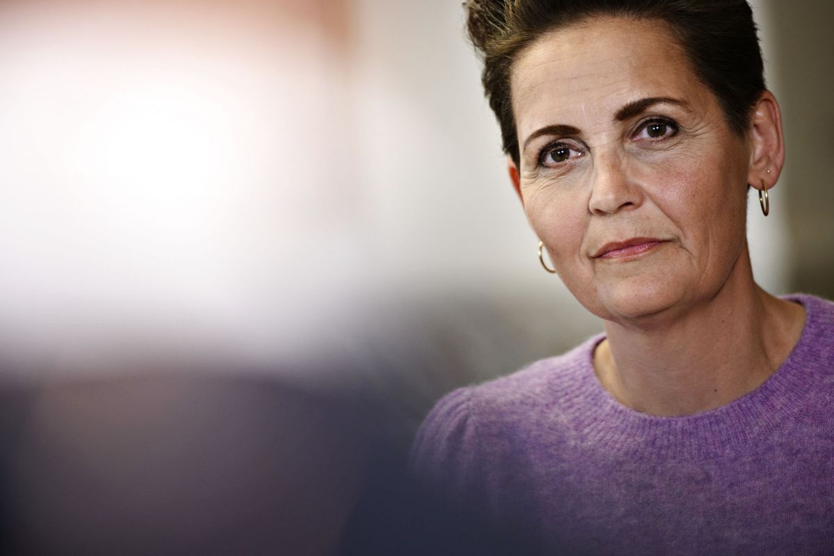 Pia Olsen Dyhr, som 30. november fylder 50 år, har ført SF fra en position lige over spærregrænsen på to procent til en rolle som regeringens mest betroede samarbejdspartner blandt de politiske partier. (Arkivfoto)
