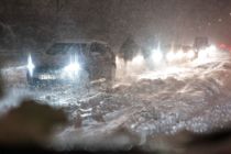 Snestorm: Kunder måtte overnatte i IKEA