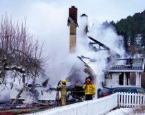 Brandfolk kunne ikke redde kollegas familie