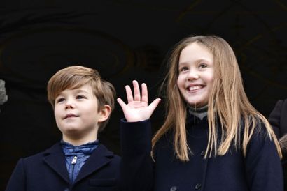 Den 8. januar fylder prins Vincent og prinsesse Josephine 11 år. Og dermed er de blandt de første tvillinger født i 2011. 1236 andre tvillingpar blev født i Danmark det år. (Arkivfoto).