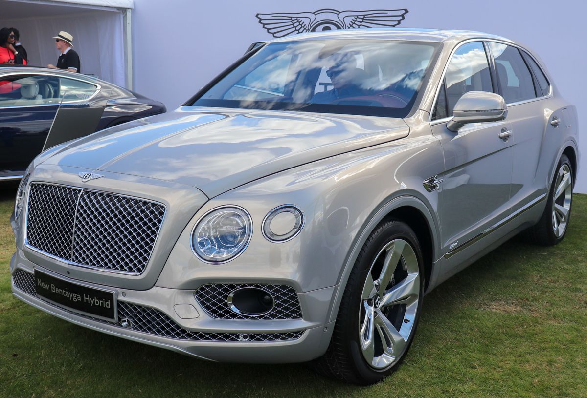 En Bentley Bentayga Hybrid, som dronningen nu er den lykkelige ejer af.