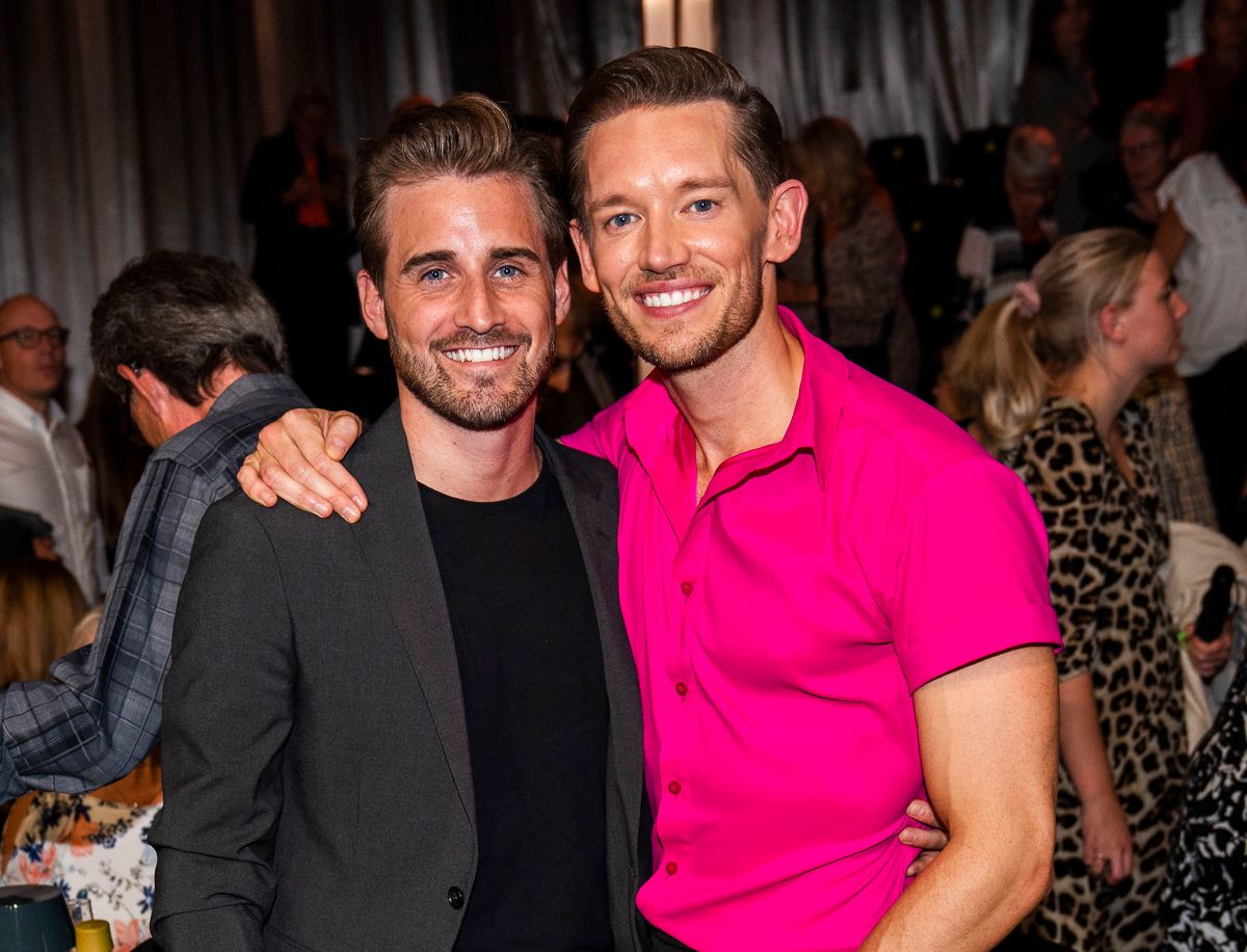 Frederik Haun (tv) og Morten Kjeldgaard.
