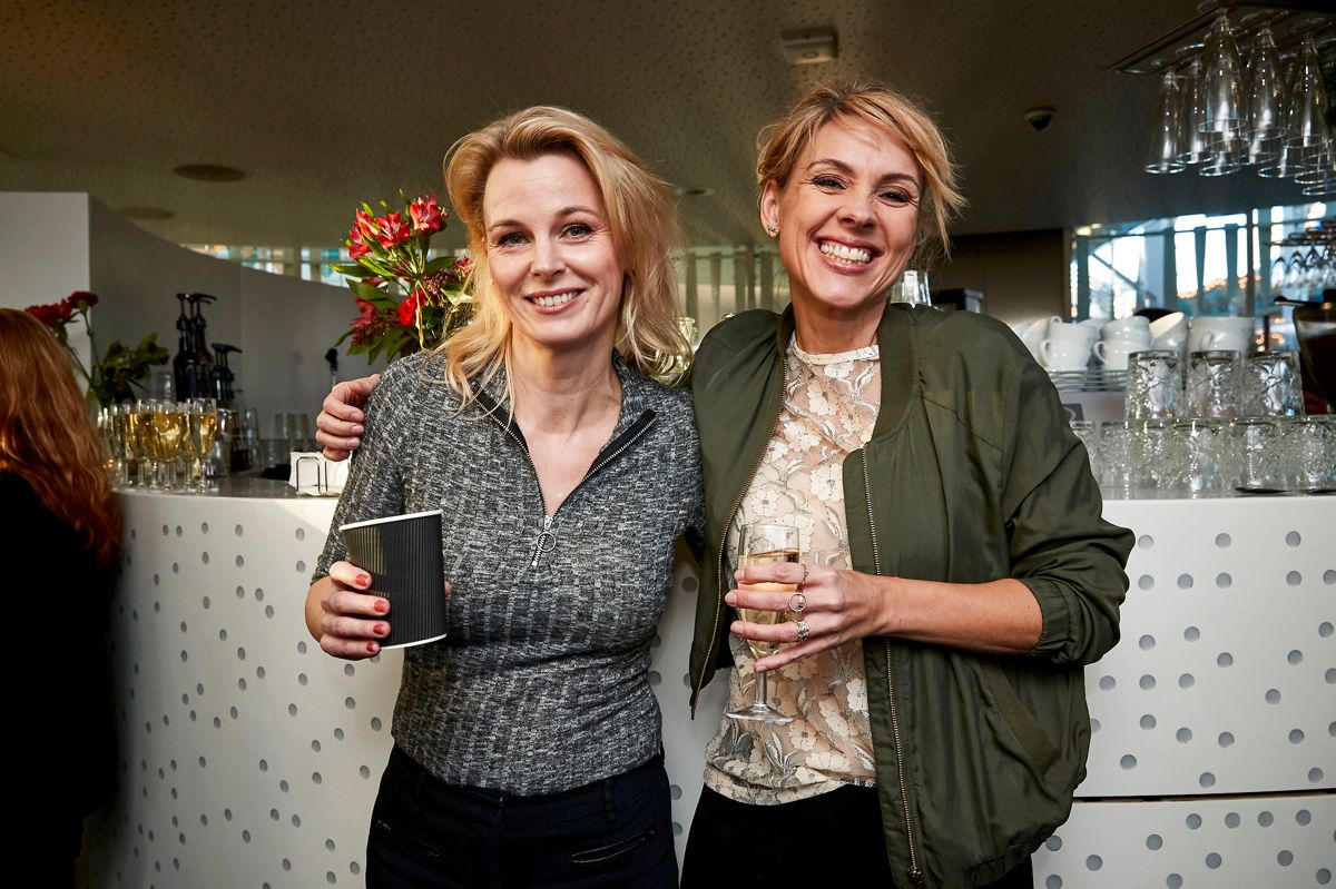 Katrine Hertz Mortensen her fotograferet sammen med Cecilie Frøkjær.
