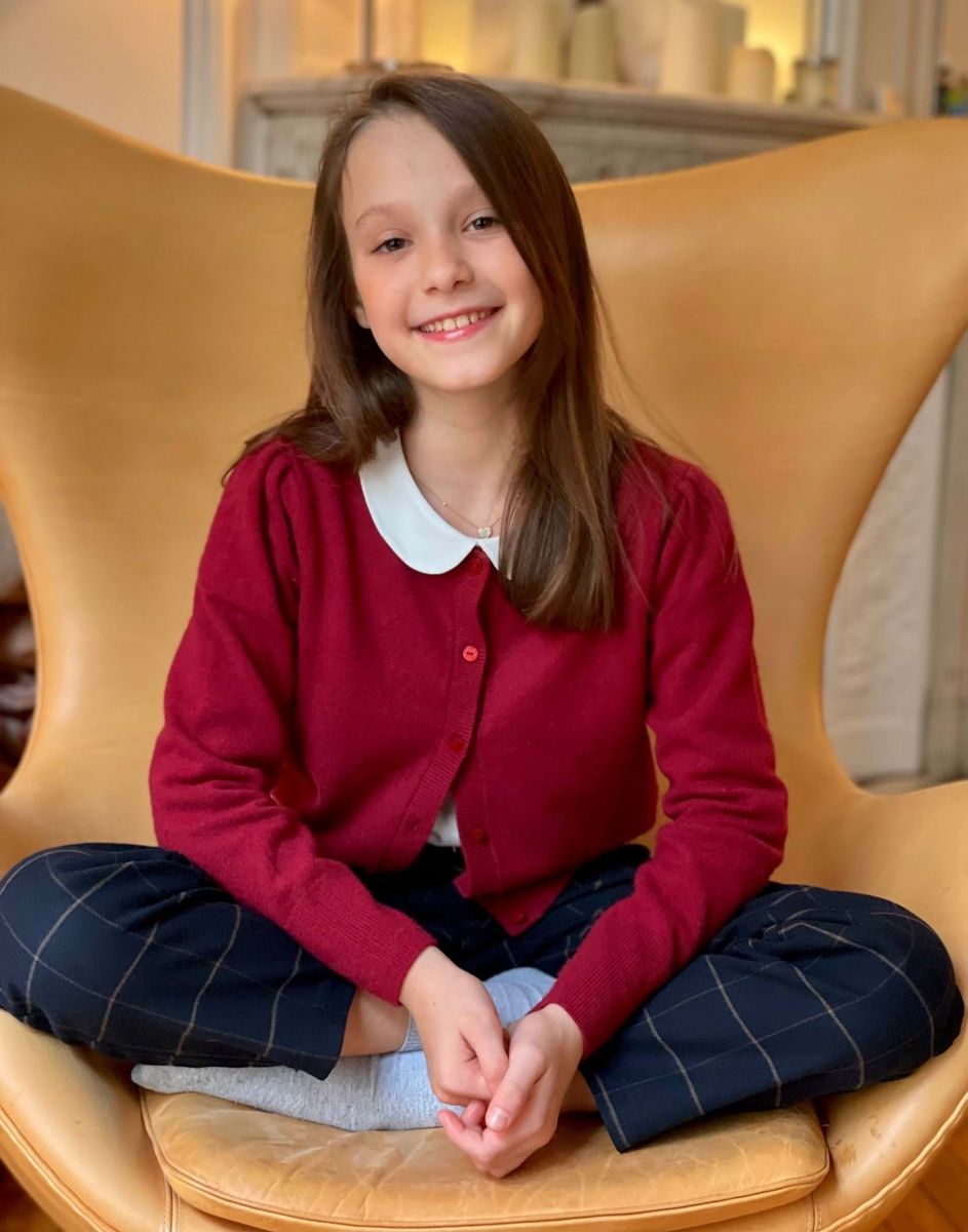 Prinsesse Athena, som i dag den 24. januar kan fejre 10 års fødselsdag.
