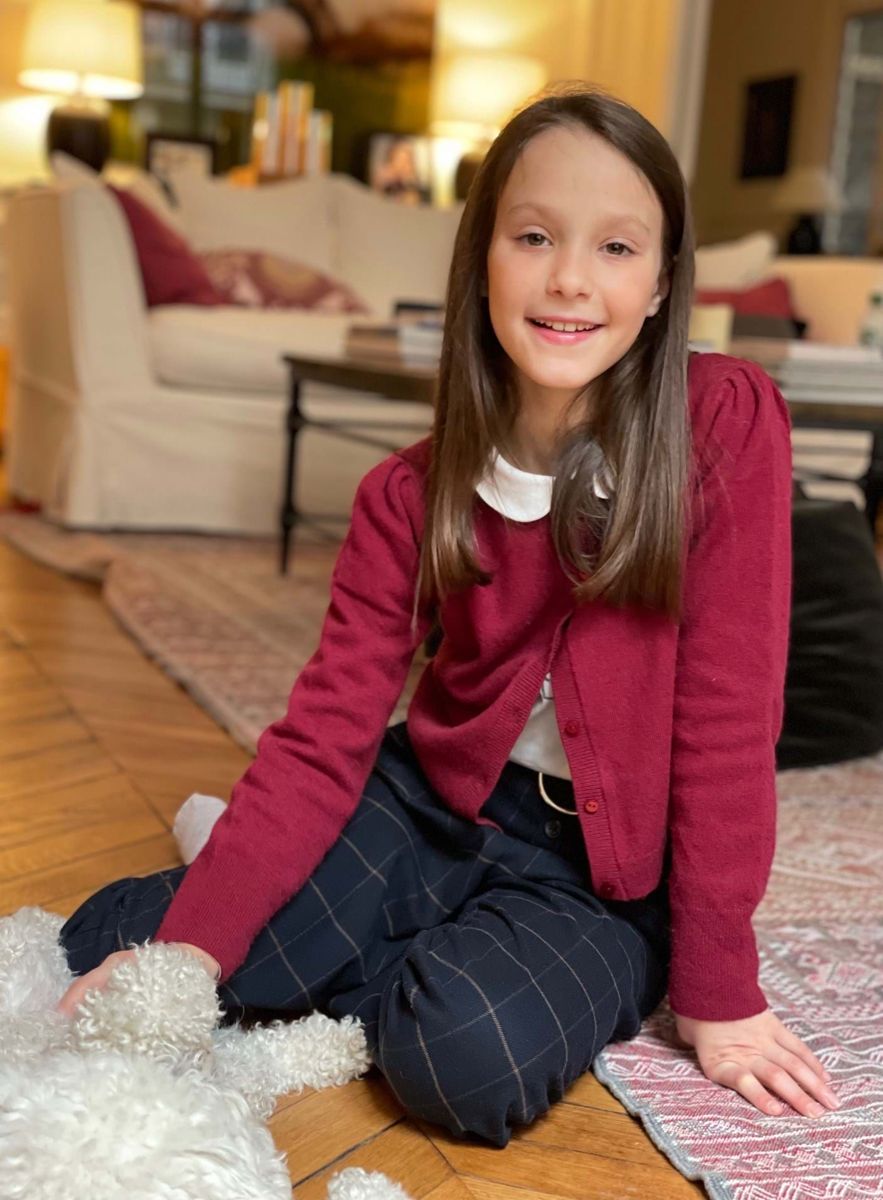 Prinsesse Athena er det yngste af dronningens 8 børnebørn.