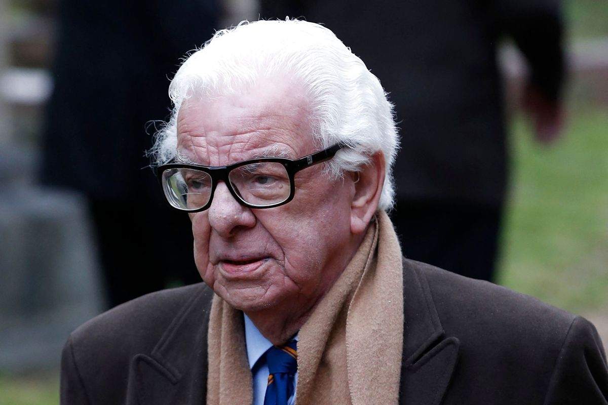 Den ikoniske, britiske komiker, skuespiller og forfatter Barry Cryer.