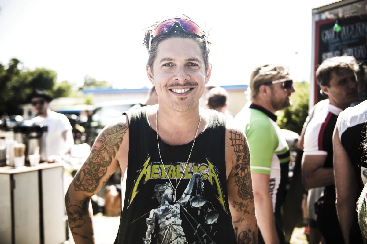 Som det kan ses på dette sommerlige billede, har podcaster og musikeren Mattias Hundebøll masser af tusser. (Arkivfoto).