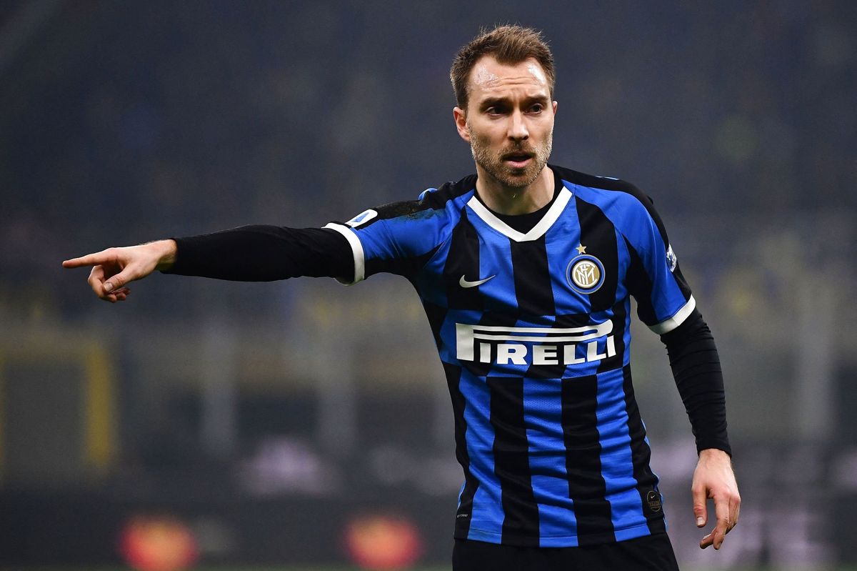 Christian Eriksen, som her ses i aktion for Inter sidste år, passer perfekt ind i den måde, som Brentford vil spille fodbold på, siger træner Thomas Frank.