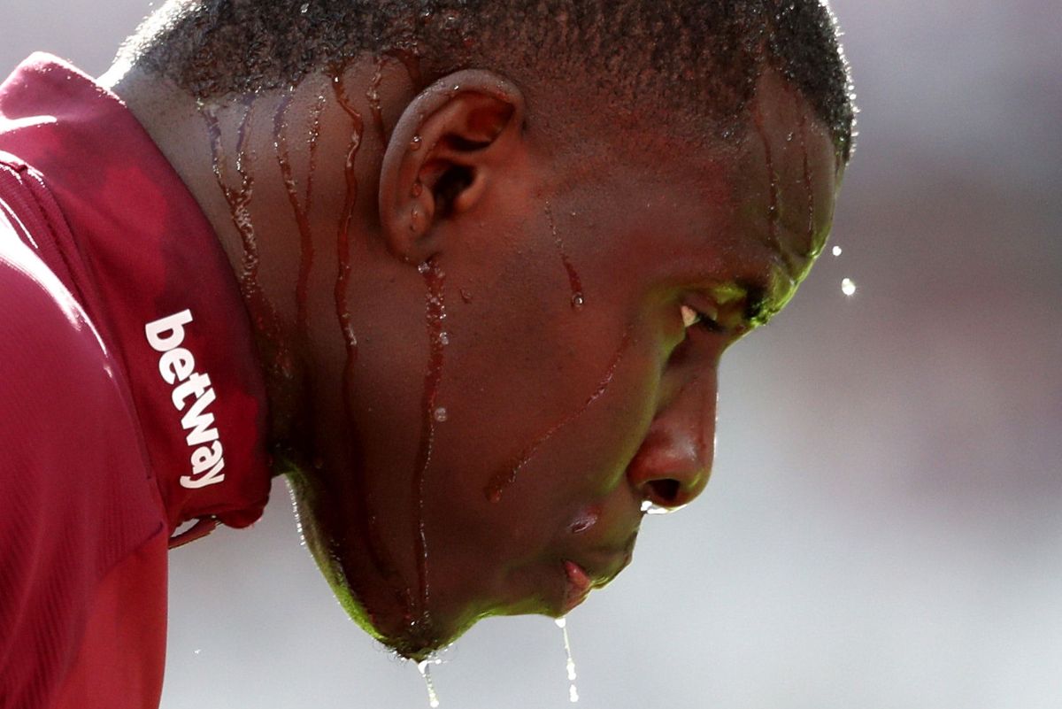 Kurt Zouma er kommet i vælten, efter at en video af ham, der mishandler sin kat, er gået viralt. (Arkivfoto)