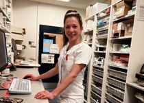 Sarah er jublende lykkelig