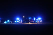 Lille pige dræbt i voldsom ulykke