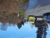 Fløjet på hospital efter ulykke