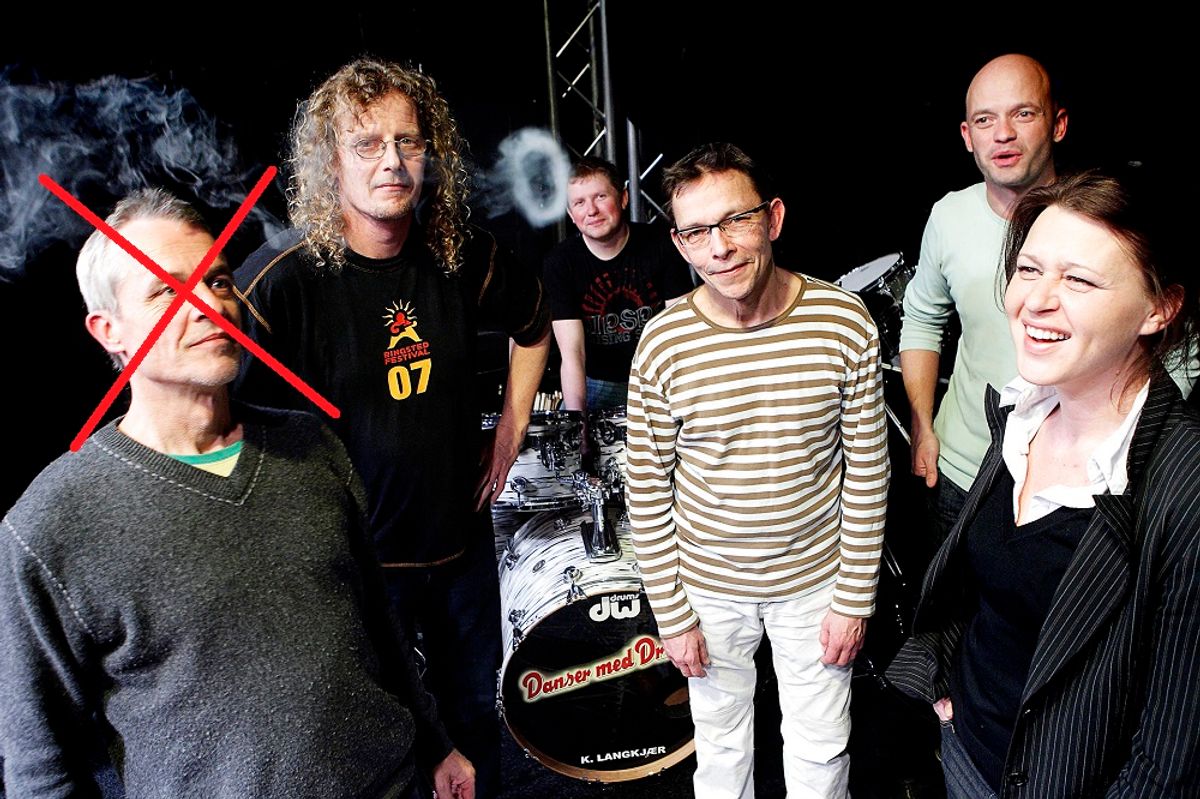Klaus Kjellerup er fortid i bandet Danser med drenge.