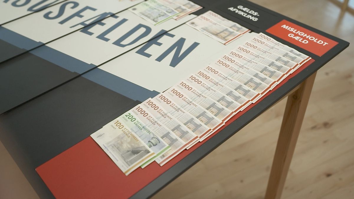 Der lå tusindkronesedler i stakkevis på misligeholdt gæld. Den post er forsvundet.