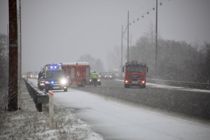 Totalt kaos på motorvej