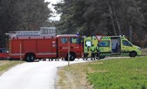 Kvinde kørt på sygehuset