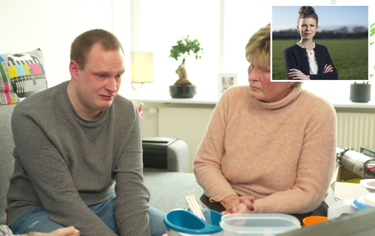 Dennis' mor er bekymret, skuffet og vred på sin søn i aftenens program, fortæller Luksusfælden-ekspert Louise Fredbo-Nielsen.