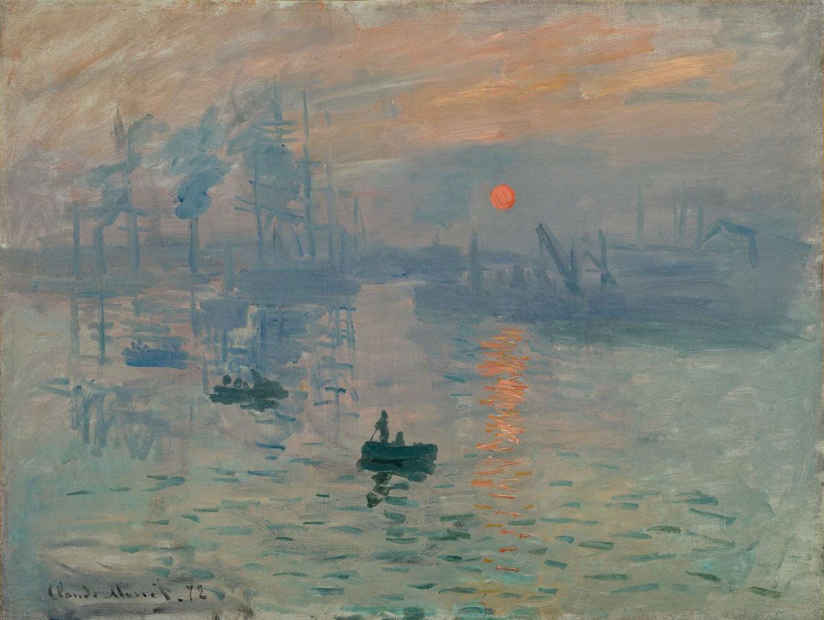 Claude Monets Impression, soleil levant