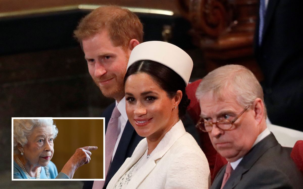 Når dronning Elizabeth træder ud på balkonen, bliver det uden Harry, Meghan og Andrew