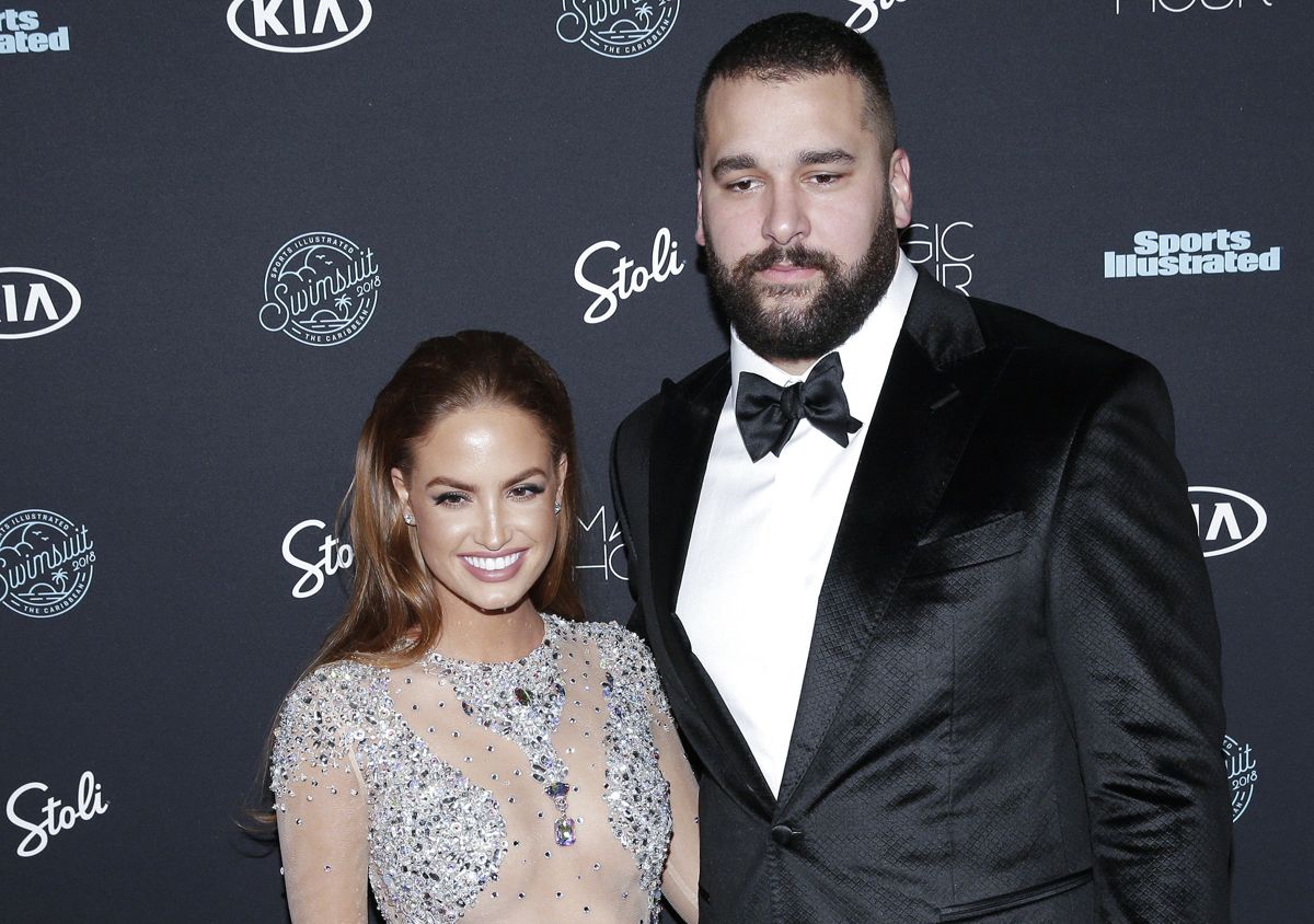Haley Kalil og Matt Kalil her fotograferet i 2018 mens alt tilsyneladende var 'fryd og gammen'.
