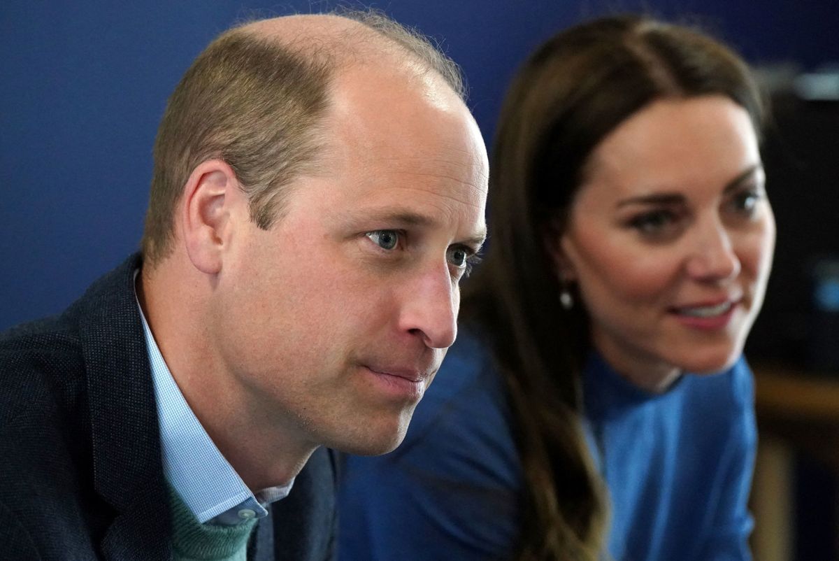 Prins William og hertuginde Kate har været på visit i Glasgow i Skotland.